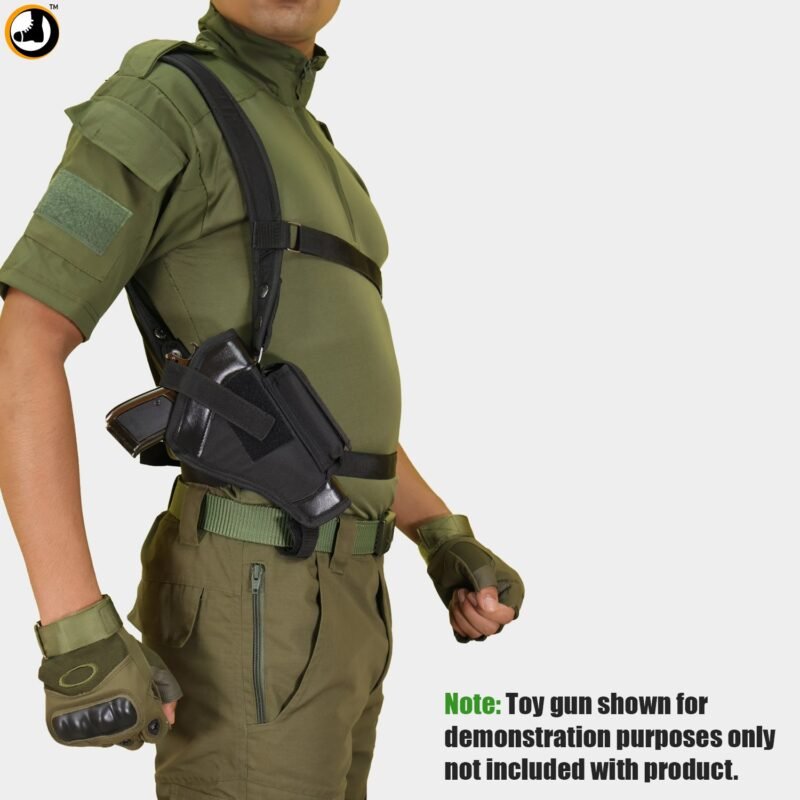 Premium Tactical Shoulder Gun Holster – Adjustable Straps & Secure Fit - Image 8