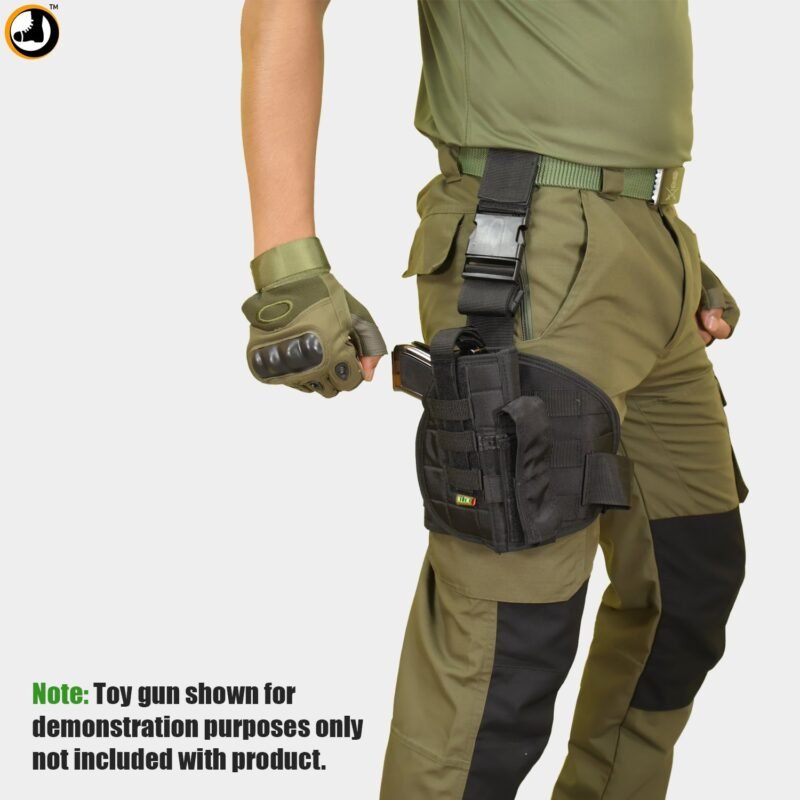 Premium Tactical Thigh Gun Holster – Adjustable Leg Strap - Image 7