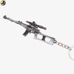 VSS Vintorez Sniper Rifle Keychain – Metallic Gun Keyring - Image 2