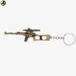 VSS Vintorez Sniper Rifle Keychain – Metallic Gun Keyring - Image 5