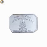 BSF Director General Commendation Badge (Silver, Rectangular)