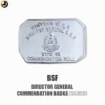 BSF Director General Commendation Badge (Silver, Rectangular) - Image 2