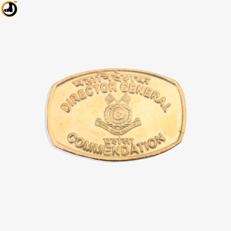CRPF Director General Commendation Badge (Rectangular) - Image 2