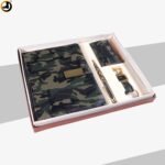 Camouflage Diary Gift Set – Diary, Pen, Card Holder & Keychain