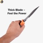 Premium Survival Fixed Blade Knife with Fire Starter & Emergency Whistle - Image 8