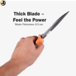 Premium Survival Fixed Blade Knife with Fire Starter & Emergency Whistle - Image 8