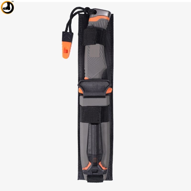 Premium Survival Fixed Blade Knife with Fire Starter & Emergency Whistle - Image 4