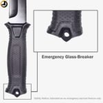 Black Full-Tang Camping & Survival Knife (Fixed Blade) - Image 11