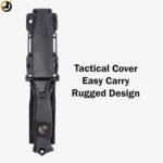 Black Full-Tang Camping & Survival Knife (Fixed Blade) - Image 4