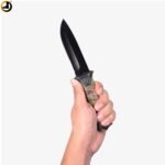 Camo Full-Tang Camping & Survival Knife (Fixed Blade) - Image 12