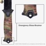 Camo Full-Tang Camping & Survival Knife (Fixed Blade) - Image 10