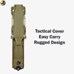 Olive Green Full-Tang Camping & Survival Knife (Fixed Blade) - Image 4
