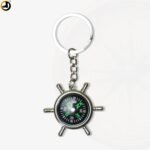 Mini Compass Keychain – Portable Travel Accessory