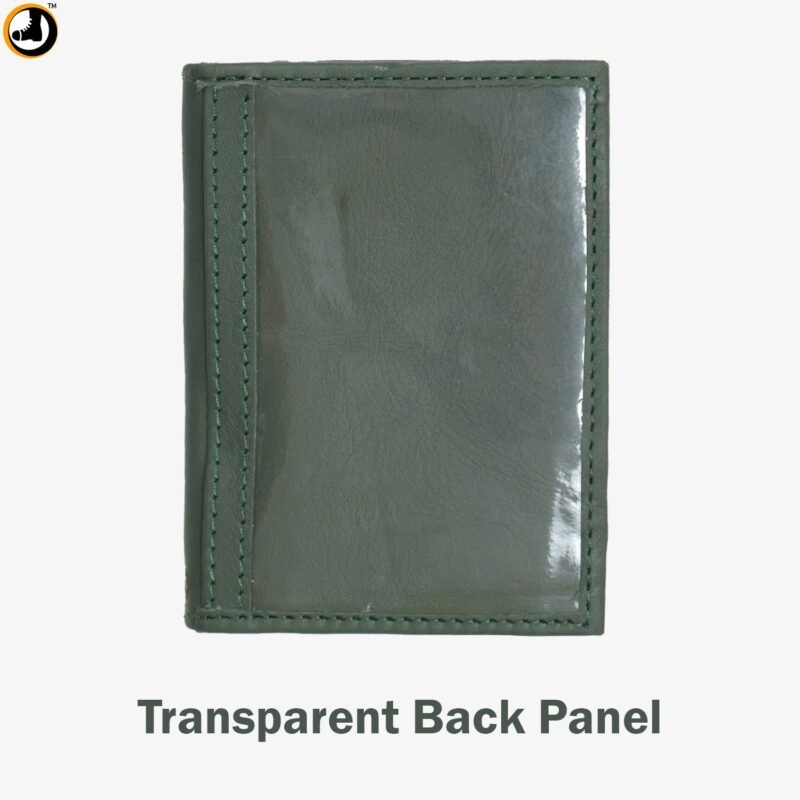 Gorkha Rifles Card Holder - Genuine Leather with Embroidered Logo - Image 5