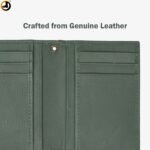 Gorkha Rifles Card Holder - Genuine Leather with Embroidered Logo - Image 3