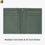 Gorkha Rifles Card Holder - Genuine Leather with Embroidered Logo - Image 4