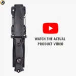 Black Full-Tang Camping & Survival Knife (Fixed Blade) - Image 2