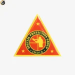 Special Protection Group (SPG) Badge – Triangular Enamel Pin