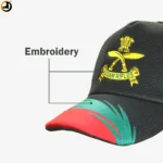 Assam Rifles Cap – Embroidered P-Cap - Image 2