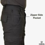 CAMO HILL Black Tactical Pant with Tactical Belt - Image 5