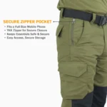 RANGER MK-I Dual-Color Tactical Pant – Olive Green & Black | Camo Hill Tactical Series - Image 10