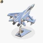 MiG-29 Fighter Jet Metal Model (Length - 21.5 cm X Breadth - 16.5 cm)