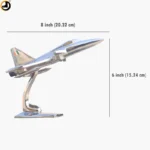 Rafale Fighter Jet Metal Model (Length - 21.59 cm X Hight - 19.9 cm) - Image 4
