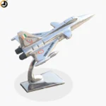 Rafale Fighter Jet Metal Model (Length - 21.59 cm X Hight - 19.9 cm)