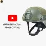 Olive Green Tactical Helmet | Military Training & Outdoor Gear - Image 2