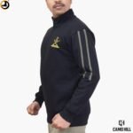 Indian Army Sweatshirt (Black) – Cotton Blend Winter Fleece with Embroidered Logo - Image 9