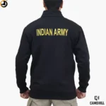 Indian Army Sweatshirt (Black) - Image 5