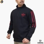 NSG Special Forces Sweatshirt (Black)- Cotton Blend Winter Fleece Embroidered Logo