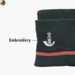 Maratha Light Infantry Winter Cap – Embroidered Logo - Image 3