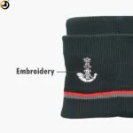 Maratha Light Infantry Winter Cap – Embroidered Logo - Image 3