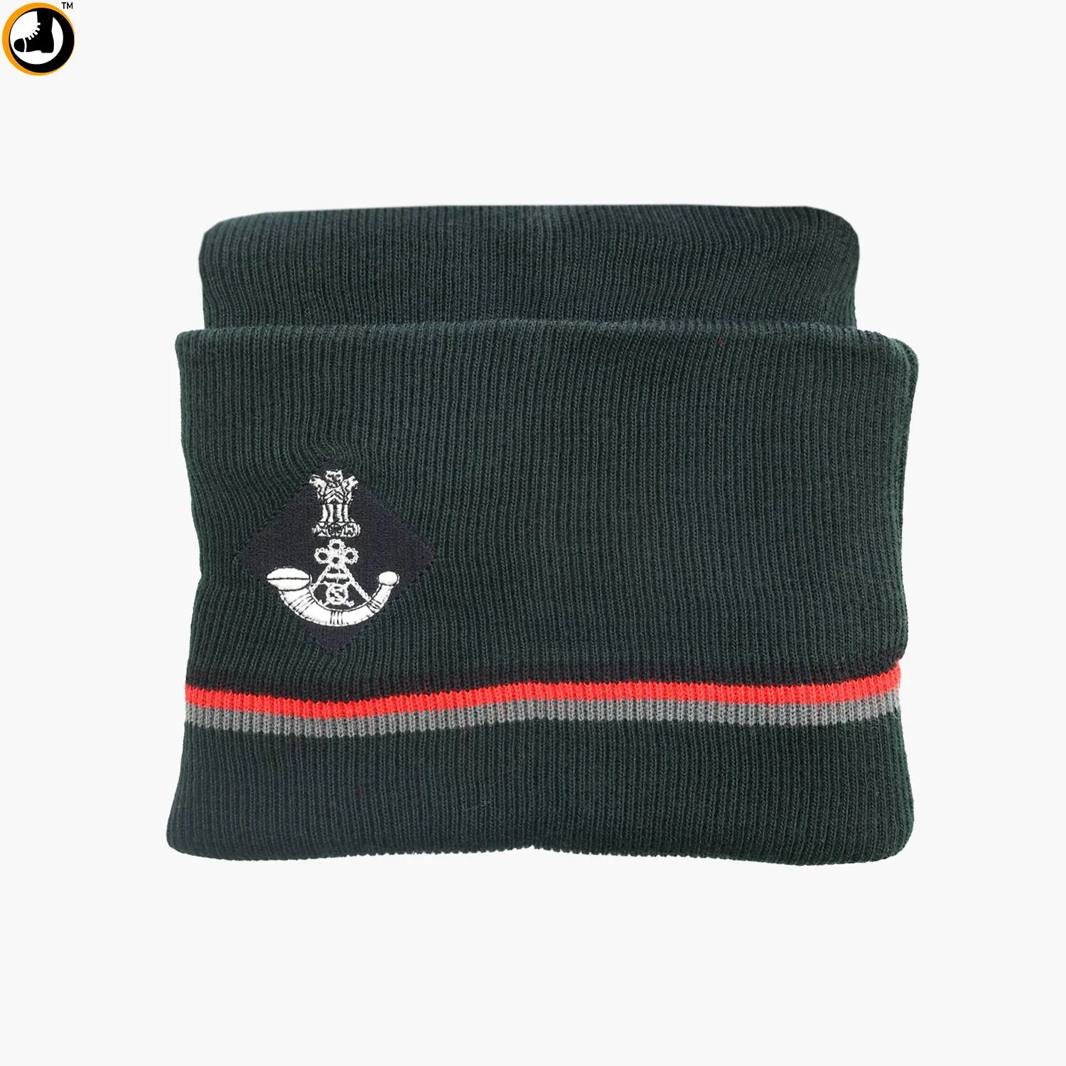 Maratha Light Infantry Winter Cap – Embroidered Logo - Image 2