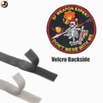 SF Weapon Expert “Don’t Mess With Me” Embroidered Patch with Velcro Backside - Image 2