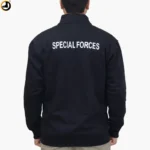 Special Forces Balidan Sweatshirt (Black) – Cotton Blend Winter Brushed Fleece - Image 7