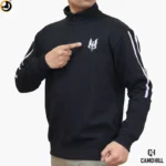 Special Forces Balidan Sweatshirt (Black) – Cotton Blend Winter Brushed Fleece - Image 2