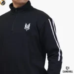 Special Forces Balidan Sweatshirt (Black) – Cotton Blend Winter Brushed Fleece - Image 5