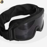 Tactical Military Goggles With 3 Interchangeable Lenses – Black - Image 6