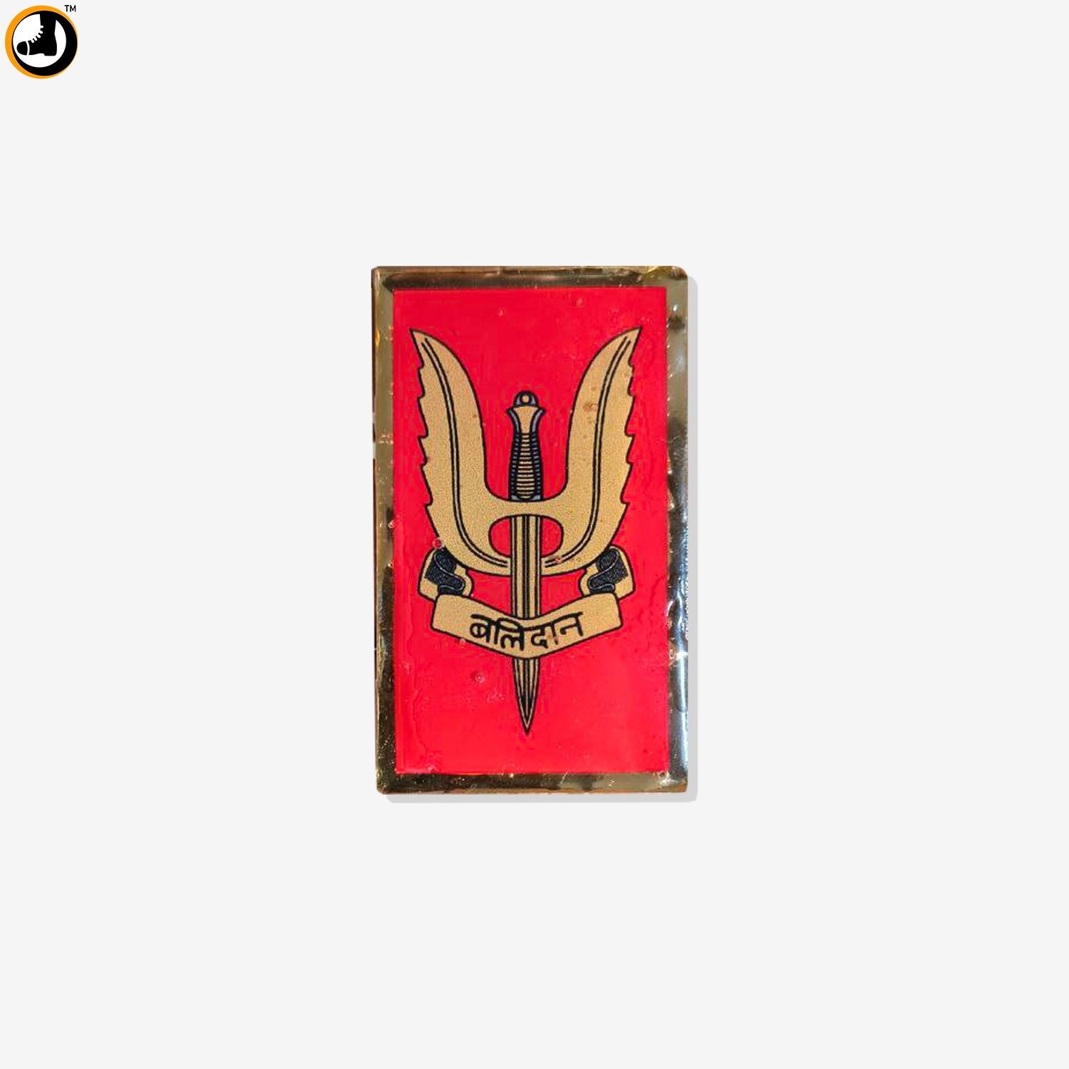 BALIDAN BADGE ONLINE ARMY STORE 1 Balidan Acrylic Badge with Pin Back - Image 1
