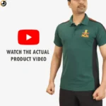 Assam Rifles Premium Polo T-Shirt with Embroidered Logo - Image 2