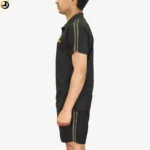 Premium Army Polo T-Shirt & Shorts Set Black | Embroidered Training Combo - Image 4