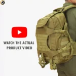 MacGear Olive Green Tactical Backpack with Expandable Gear Storage - Image 2