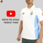 Premium Indian Air Force Polo T-Shirt with Embroidered Logo - Image 2