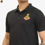 NSG Black T-Shirt & Half Pant Set with Embroidery - Image 5