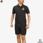 NSG Black T-Shirt & Half Pant Set with Embroidery - Image 4