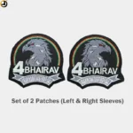 4 Bhairav Light Commando Embroidery Patch with Velcro - Image 2