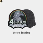 4 Bhairav Light Commando Embroidery Patch with Velcro - Image 3