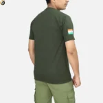 BSF Printed T-Shirt Olive Green | First Line of Defence Design - Image 4